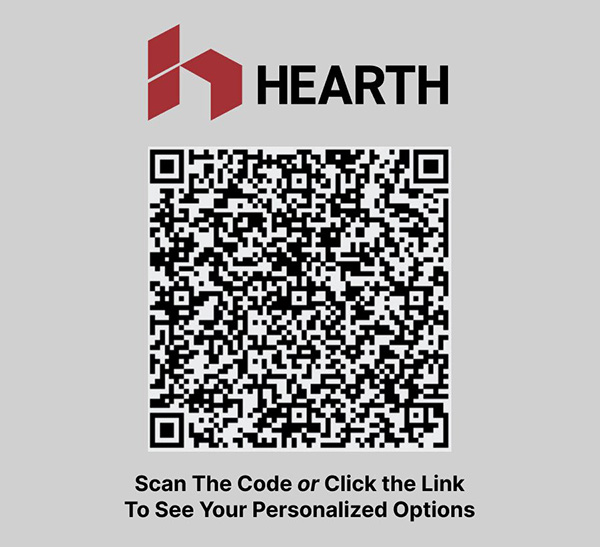 Hearth Graphic And QR Code