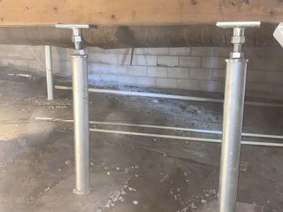 Steel Floor Support Installation