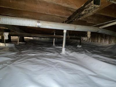 Crawl Space Support Installation