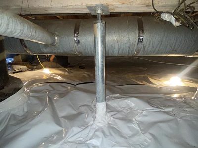 Quality Crawl Space Support Installation